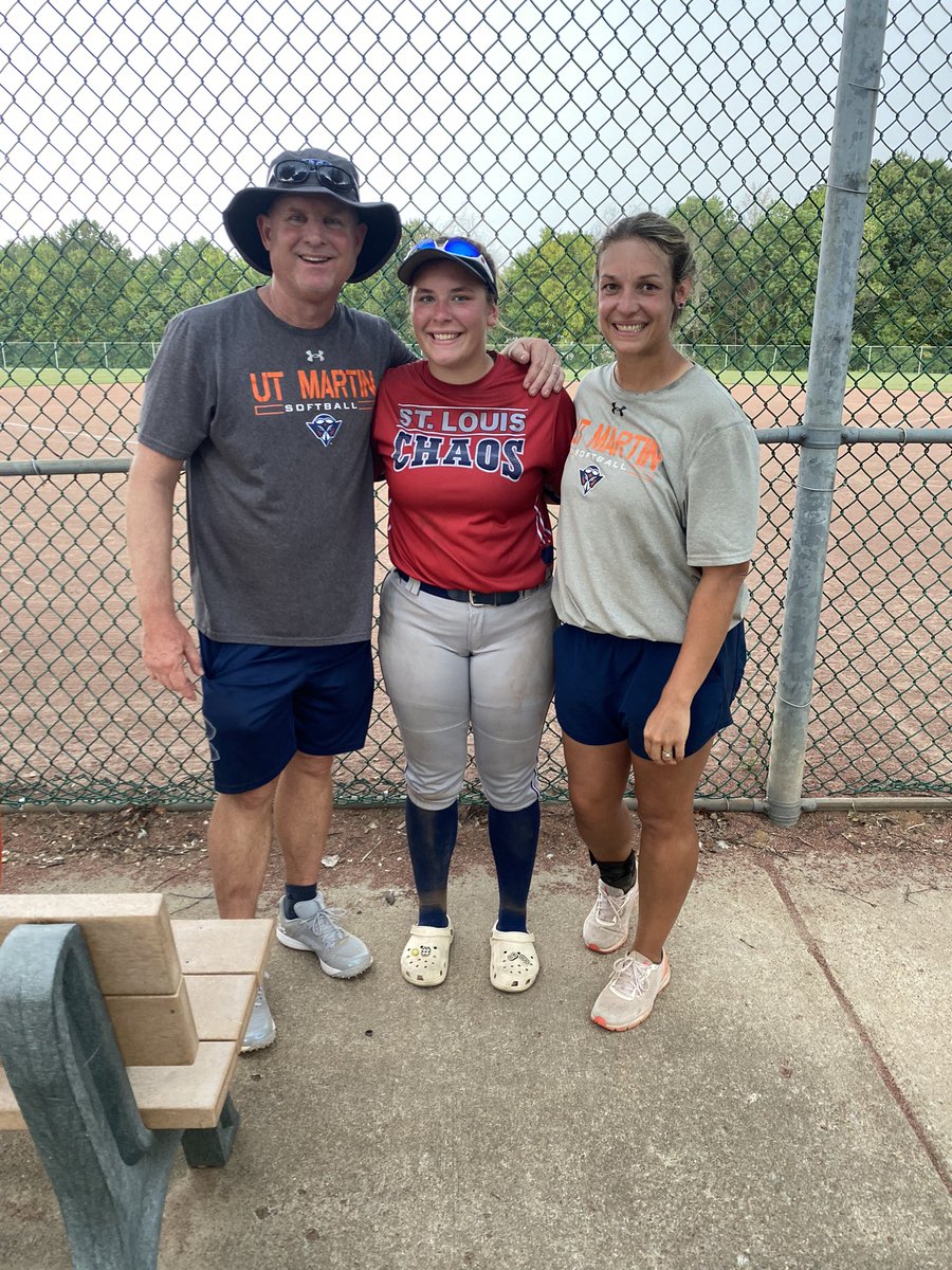 I had a great time camping with <a href="/UTMSoftball/">UT Martin Softball</a>!!!! Thank you so much Coach Dunn, <a href="/ChelseaEFarmer/">Chelsea Farmer</a> and <a href="/KalliePickens/">Kallie Pickens</a> for putting on an amazing camp!!!!