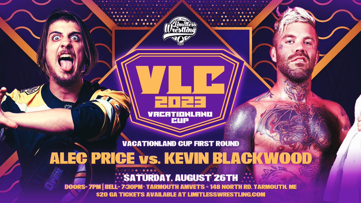 indiewrestling's tweet photo. Now On Demand

@LWMaine #VLC23!

@ThePrizeCityOG v @blkwdxvx
@ChanThomasPro v @numberone_dojo
@PerfectAaron1 v @b3cca4ever
@thejtdunn v @ThaReal_DC 
@RipFNByson v @GNARLSGARVIN
@JuniorBenit0 @thehotstepperpw v @RingleaderM @Blazin_Lyon
&amp; more!

https://t.co/akKv3ZZtl1 https://t.co/R56jrgZD0p