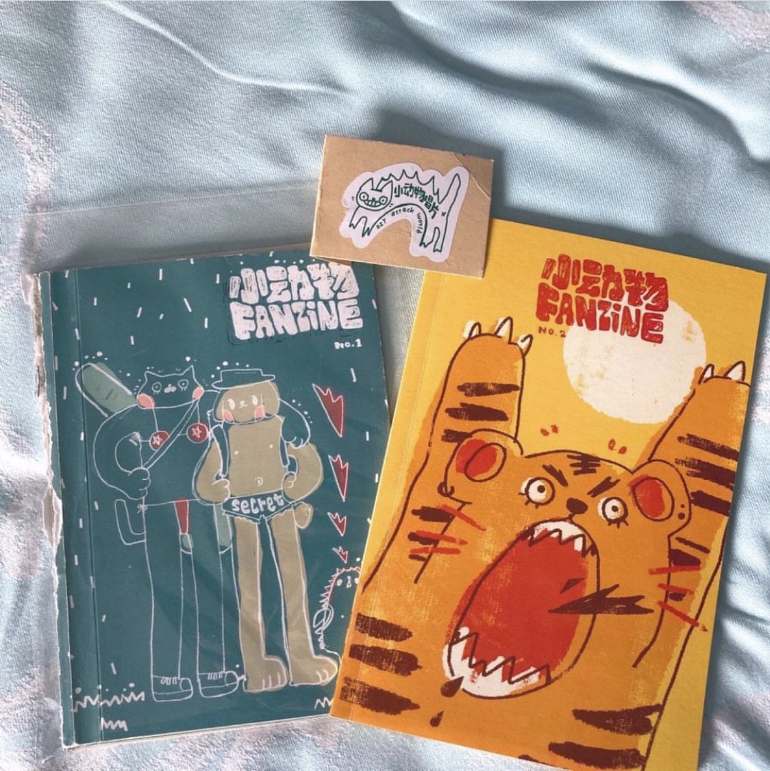 SA001&amp;002
fanzine no.1
fanzine no.2