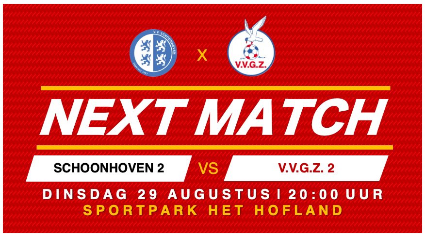 RSchellenbach's tweet photo. ⏩️ Next Up! ⚽️
@vvgz, @vvschoonhoven https://t.co/lYBxKu7LRS