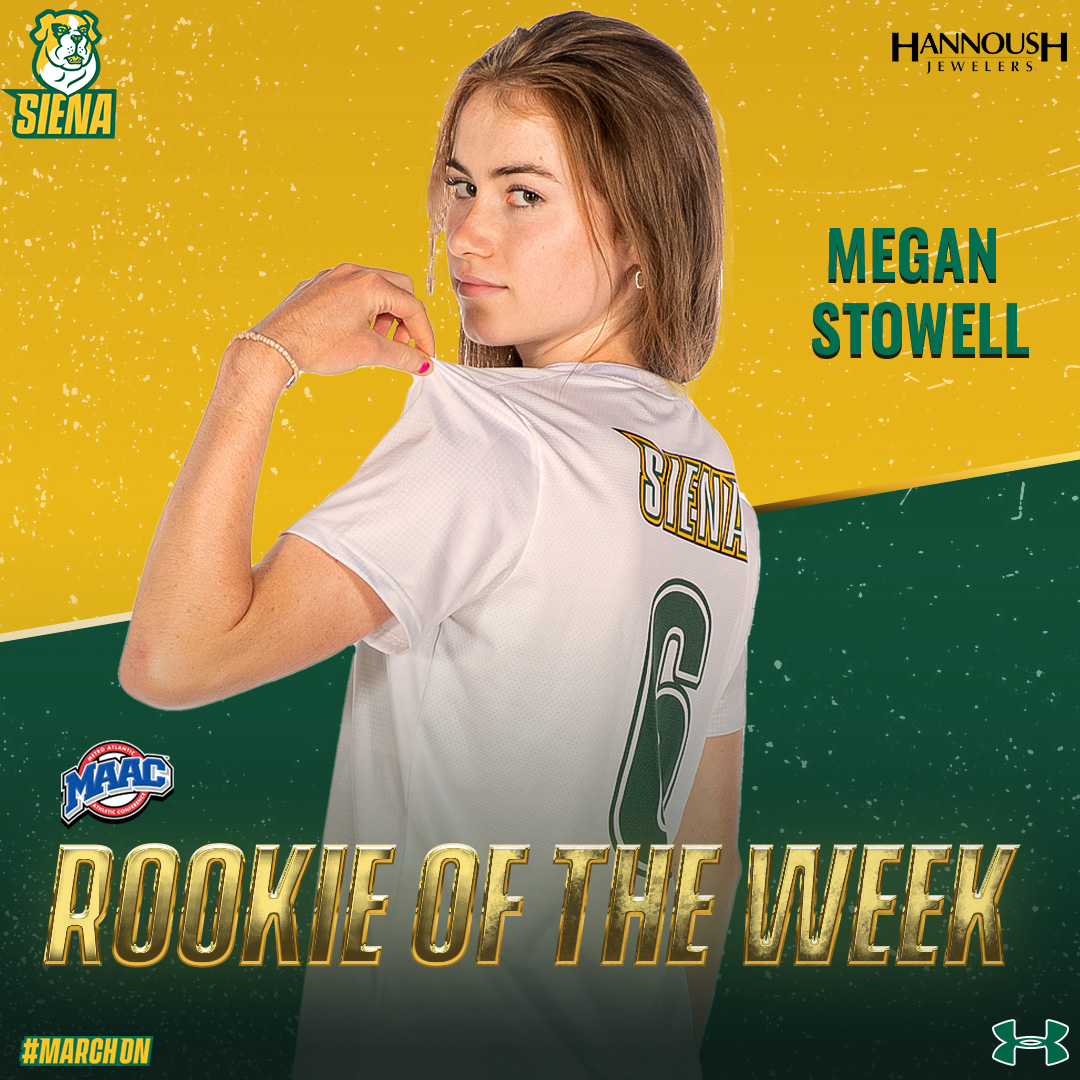 Siena Saints (@sienasaints) on Twitter photo โฝ๏ธ๐
The <a href="/SienaWSoccer/">Siena Women's Soccer</a> youth movement was on full display last week, and today one of the #SienaSaints freshman standouts was heralded for her performance
Megan Stowell has been proclaimed the <a href="/MAACSports/">#MAACSports</a> Rookie of the Week
๐ฐ bit.ly/3YS6dku
#MarchOn x #MAACSoccer โฝ๏ธ๐
The <a href="/SienaWSoccer/">Siena Women's Soccer</a> youth movement was on full display last week, and today one of the #SienaSaints freshman standouts was heralded for her performance
Megan Stowell has been proclaimed the <a href="/MAACSports/">#MAACSports</a> Rookie of the Week
๐ฐ bit.ly/3YS6dku
#MarchOn x #MAACSoccer