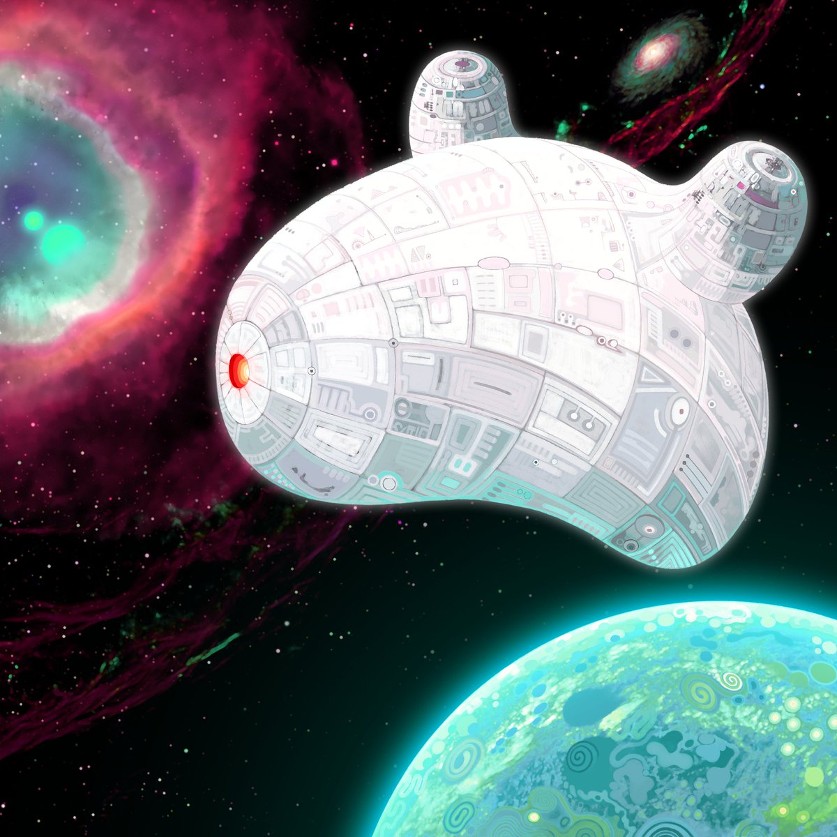 Come on down to the Sky Mall™. Coming soon to a galaxy near you. Outside food is not permitted.