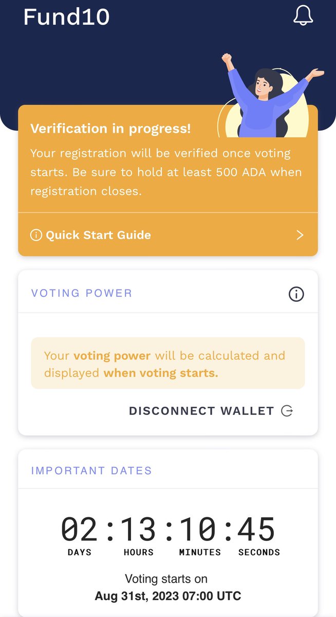 #Cardano community, last call on doing your research on Catalyst proposals! Fund 10 voting starts in 2 days 💪 @Cardano $ADA @danny_cryptofay @Cardano_CF