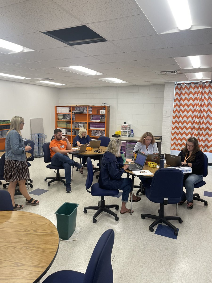 We are so thankful for the leadership in this group of teachers. Our instructional facilitator, Ms. Groce, is working in collaboration with our math department in their PLT to make SHS better!These teachers love their job and they love our kids! #LeaderMadeHere