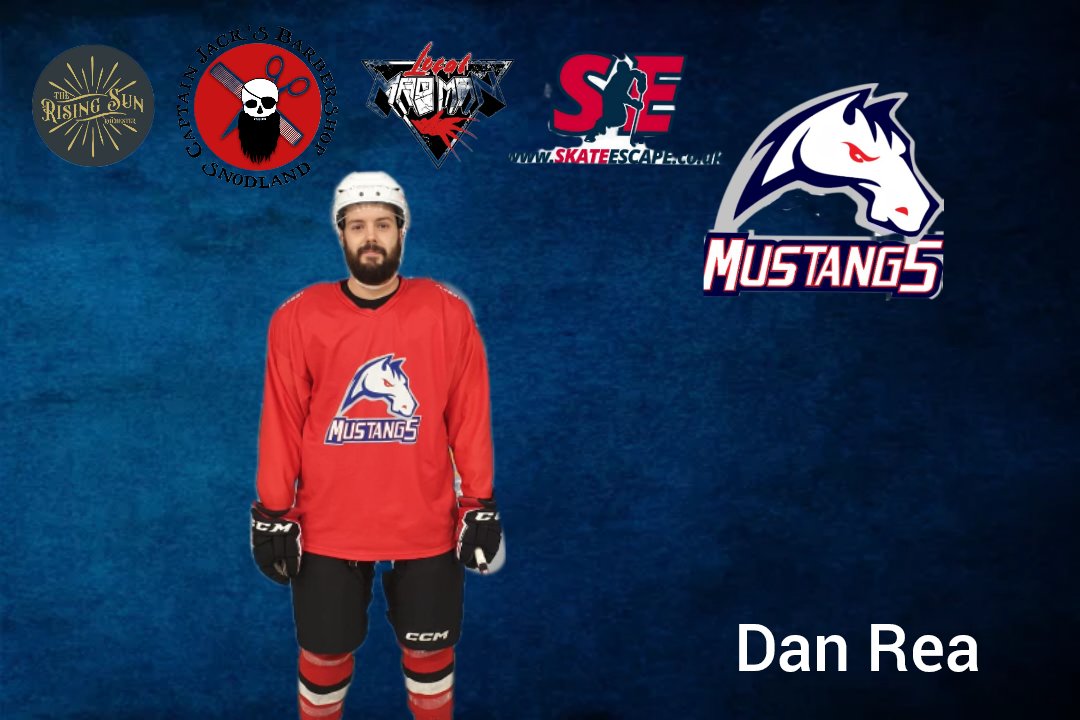 Another new player! Dan Rea signs up for the Mustang's Welcome to the team Dan. #DanTheMan