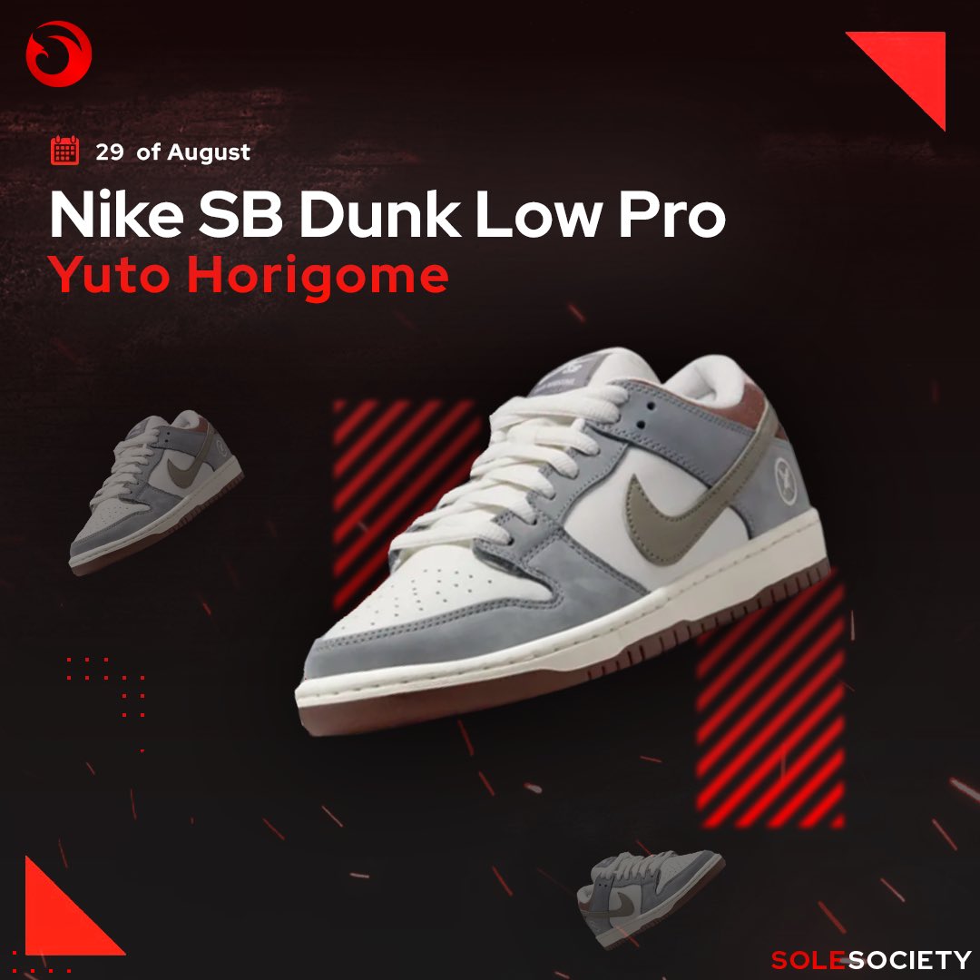 On the up and up! 🚀

Tomorrow we will see the drop of the Nike SB Dunk Low Pro x Yuto Horigome on the SNKRS app. Over the past few days our members have dominated any Raffles, and can't wait to do the same with tomorrow's drop. 💥