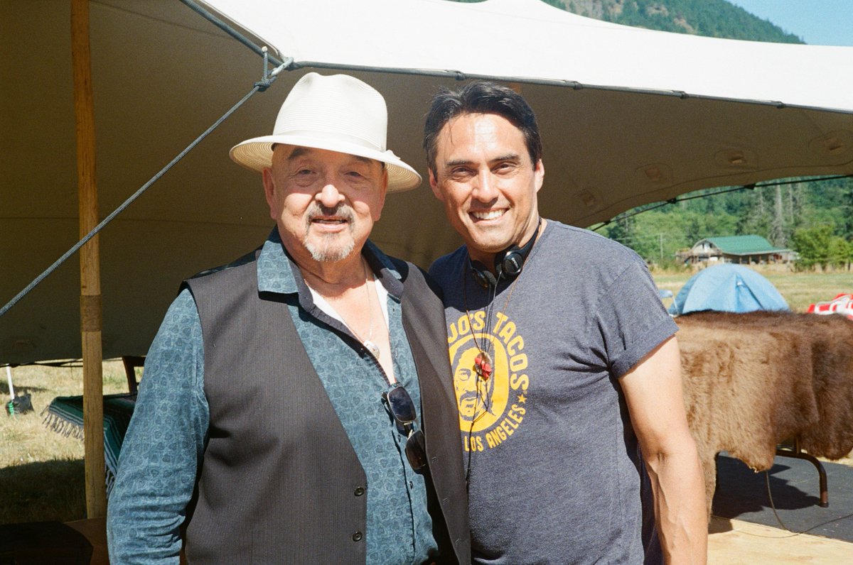 OrcaCoveMedia's tweet image. It has been amazing to work with the legendary Graham Greene once again on our newest production #SweetSummerPowWow

Graham will play our MC - we can't wait to see the finished film!

Behind-the-scenes images by Gavin Andrews movingimagery.ca