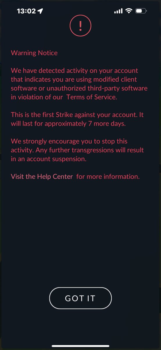 Donovan_romo's tweet photo. Hey @NianticHelp what’s going on? https://t.co/pvrsnykoDw
