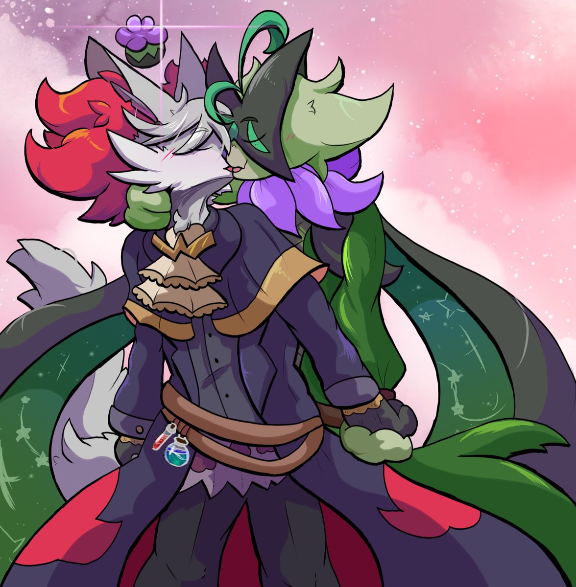 Happy Meowscarada Day! Herb has been a brand new OC of mine this