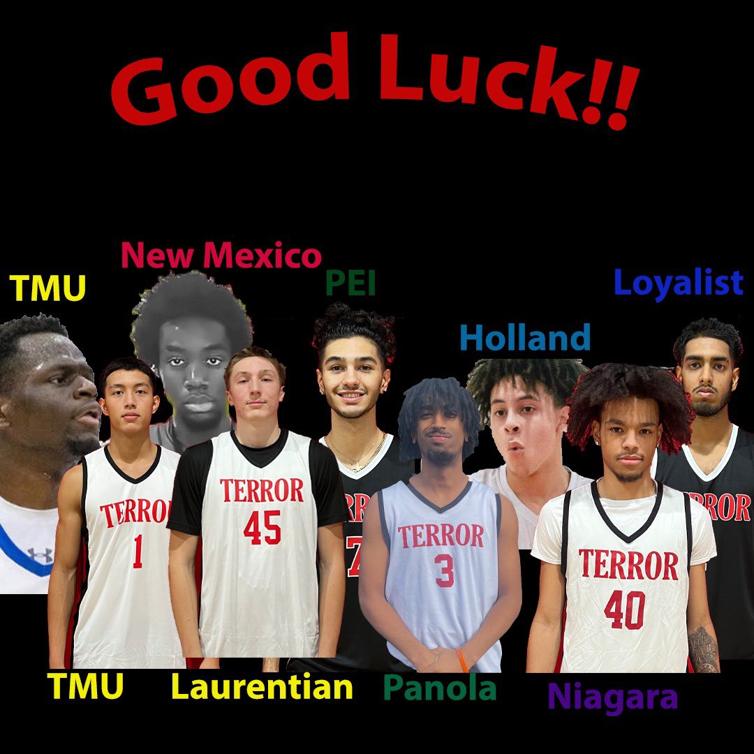 Terror_prep's tweet photo. Good luck to our alumni, both Terror Prep and Terror Aau that will be moving on this season to the college world. https://t.co/tXhj3jJJir