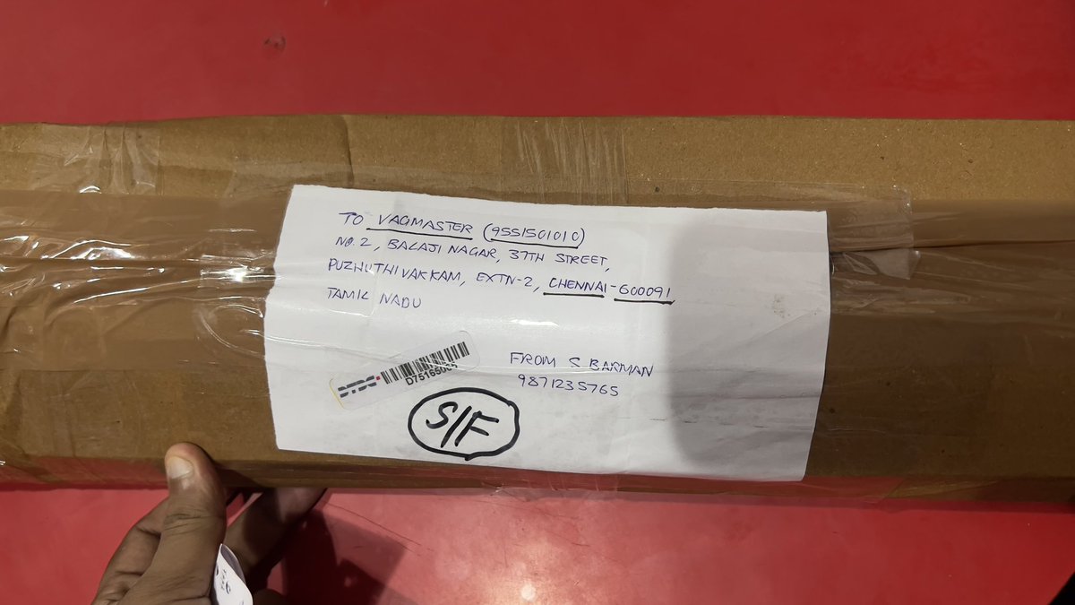 Dev_WAP7's tweet photo. @DTDCIndia sent a package to Chennai from Ghaziabad on 29.07.23. 
Package was misrouted to Mumbai and there’s no update despite repeated follow ups with multiple DTDC folks. 

Would request have it sent to receiver otherwise would refer matter to @jagograhakjago 

D75165065 https://t.co/6qI7kvMD7B