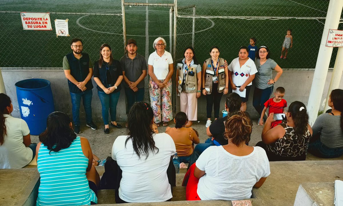 comar_sg's tweet photo. En #Palenque, nos reunimos con la coord de #PESN  @bienestarmx , la Dirección de Atención a Migrantes y Refugiados, el @icheja_chiapas,  @HIASMX   y @RESCUEorg  para fortalecer las alianzas y el trabajo coordinado para la integración local de las mujeres con necesidad de PI https://t.co/Ngy0wHKkBZ