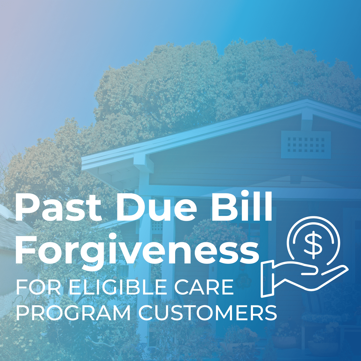 socalgas's tweet photo. Past due bill forgiveness may be available to eligible residential #CARE customers through the Arrearage Management Plan. Learn more at: https://t.co/sXmh8iEzk8 https://t.co/4PKwMem0RH