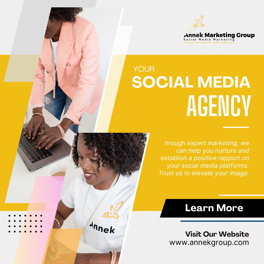 AnnekGroup's tweet image. Social media simplifies life, but a strong reputation is tough to maintain. Our services boost trust. AMG offers daily posting, video marketing, ads, design, blogs, web, email, and training. The choice is simple -- elevate your image with us! #TrustAMG #ReputationBoost&quot;