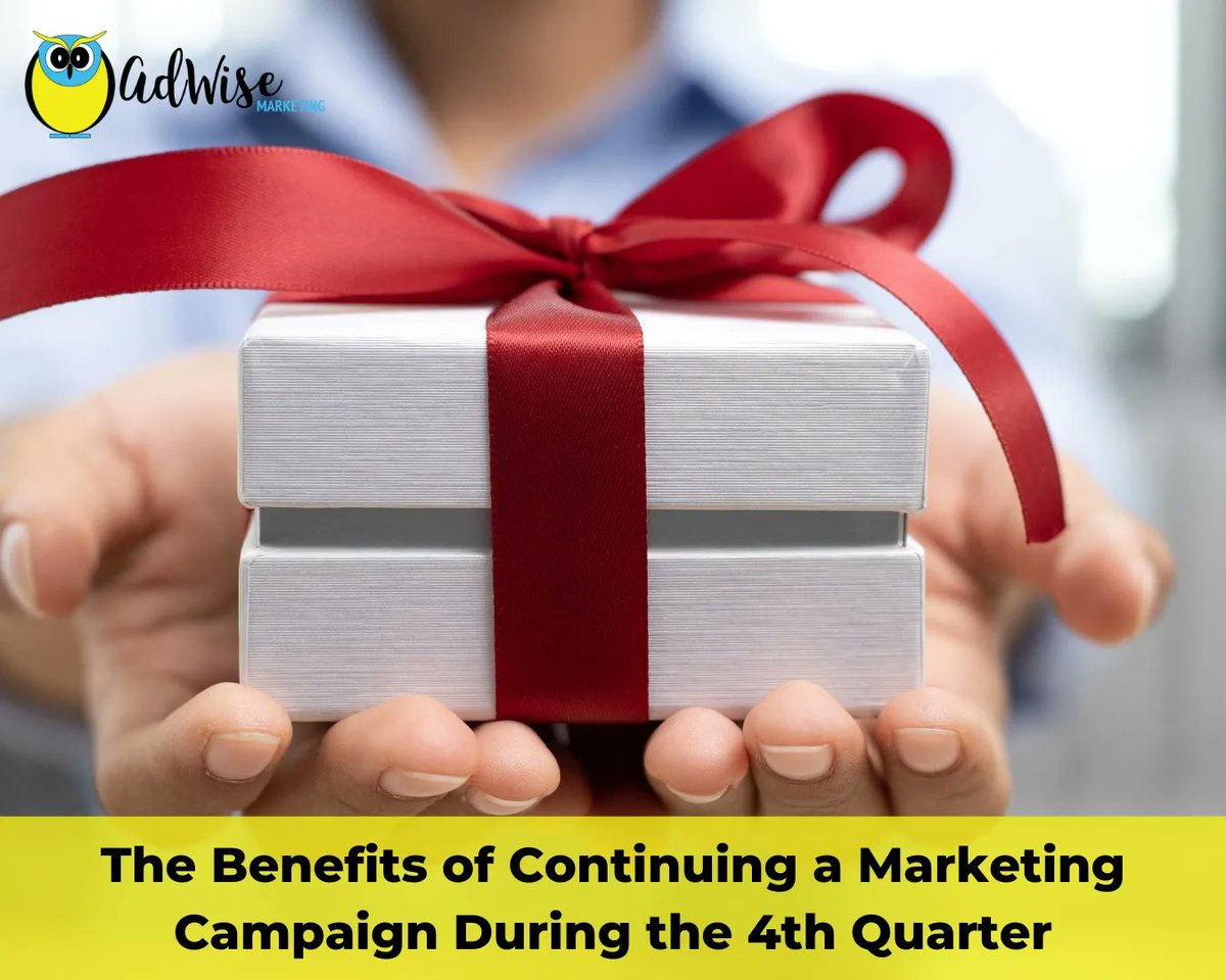 AdWise_HTV's tweet photo. Get ahead this holiday season with AdWise Marketing's strategic campaigns. Start now for success later! 

https://t.co/3BJh2HzhsF 

#HolidayMarketing #Q4Sales https://t.co/mJnRhUy8tg