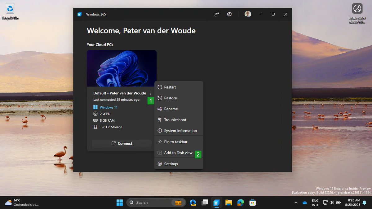 pvanderwoude's tweet photo. New blog post: Getting started with Windows 365 Switch
https://t.co/r6jc3ZrktD
#msintune #intune #ems #windows365 #windows365switch #windows11 #windowsinsiders https://t.co/RtslpJKmfa