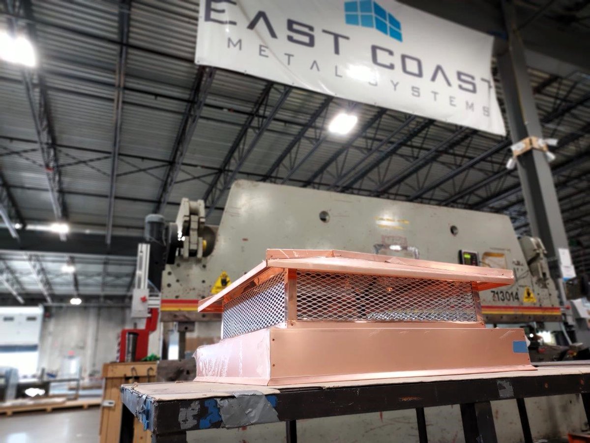 ECMetalSystems's tweet image. From chimney caps to entry canopies - our #customfabrication capabilities are unlimited. 🙌🏻

If an #architect can draw it, we can #fabricate it. ⬇️
ecmsinc.net/service/fabric…