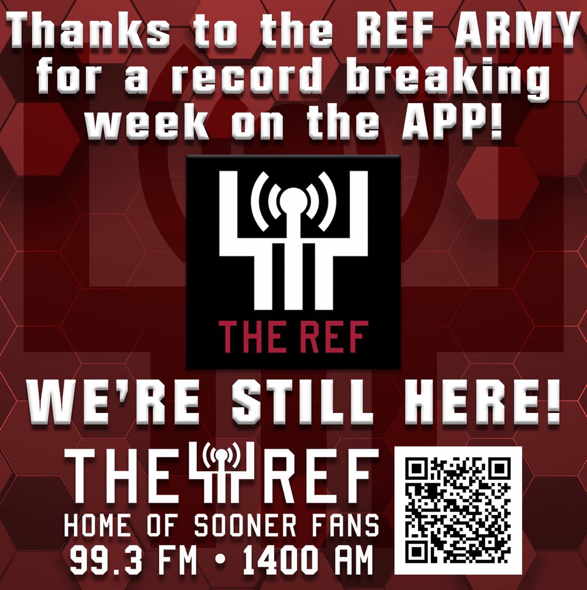 The REF tweet media