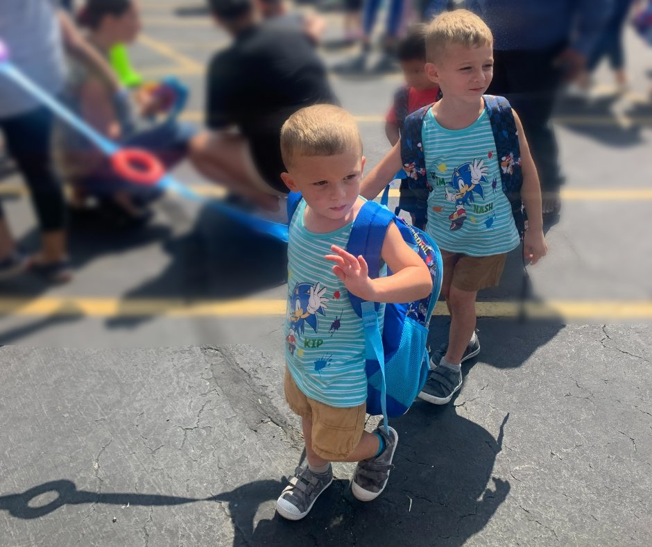 D54schools's tweet photo. Our youngest learners had their #54FirstDay today at the D54 Early Learning Center! Our newest Sprouts may have been a little leery when saying bye to their parents but were all smiles when saying hi to their teachers! We can't wait to see you all grow! 🌱@elc_rachel https://t.co/exAcgy1q0H