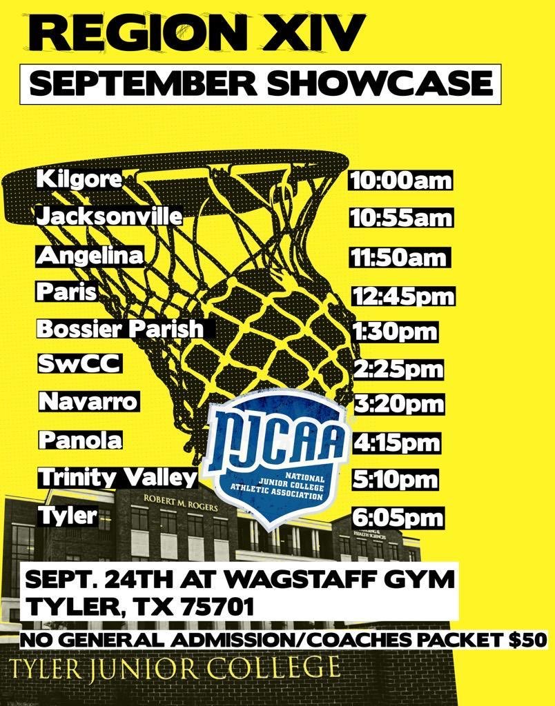 Jacksonville Men’s Basketball (@jvillembb) on Twitter photo 4 Year schools… Come out and watch Region 14 MBB in action. <a href="/JvilleMBB/">Jacksonville Men’s Basketball</a> will have some real talent this season. <a href="/UHCougarMBK/">Houston Men's Hoops 🏀 🐾</a> <a href="/TSUMensHoops/">Texas Southern Basketball</a> <a href="/SFA_MBB/">SFA Men’s Basketball</a> <a href="/AuburnMBB/">Auburn Basketball</a> <a href="/PVAMU_MBB/">PVAMU Panther Men’s Basketball</a> <a href="/UIWMBB/">UIW Men's Basketball</a> <a href="/DustdevilMBB/">Texas A&M International MBB 🤘</a> <a href="/MeanGreenMBB/">UNT Basketball</a> 4 Year schools… Come out and watch Region 14 MBB in action. <a href="/JvilleMBB/">Jacksonville Men’s Basketball</a> will have some real talent this season. <a href="/UHCougarMBK/">Houston Men's Hoops 🏀 🐾</a> <a href="/TSUMensHoops/">Texas Southern Basketball</a> <a href="/SFA_MBB/">SFA Men’s Basketball</a> <a href="/AuburnMBB/">Auburn Basketball</a> <a href="/PVAMU_MBB/">PVAMU Panther Men’s Basketball</a> <a href="/UIWMBB/">UIW Men's Basketball</a> <a href="/DustdevilMBB/">Texas A&M International MBB 🤘</a> <a href="/MeanGreenMBB/">UNT Basketball</a>