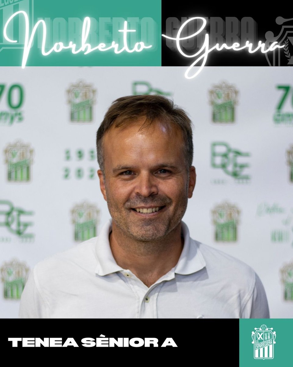 CBEsparreguera's tweet photo. 📢Comunicat @Tenea C.B. Esparreguera de Supercopa! Noberto Guerra és el nou entrenador del primer equip masculí del Club Bàsquet Esparreguera. El tècnic prové d’entrenar l’ UESC Sant Cugat d’EBA les darreres dues temporades després d’aconseguir l’ascens la temporada 2019-2020. 👇 https://t.co/pIKtB1BdG3