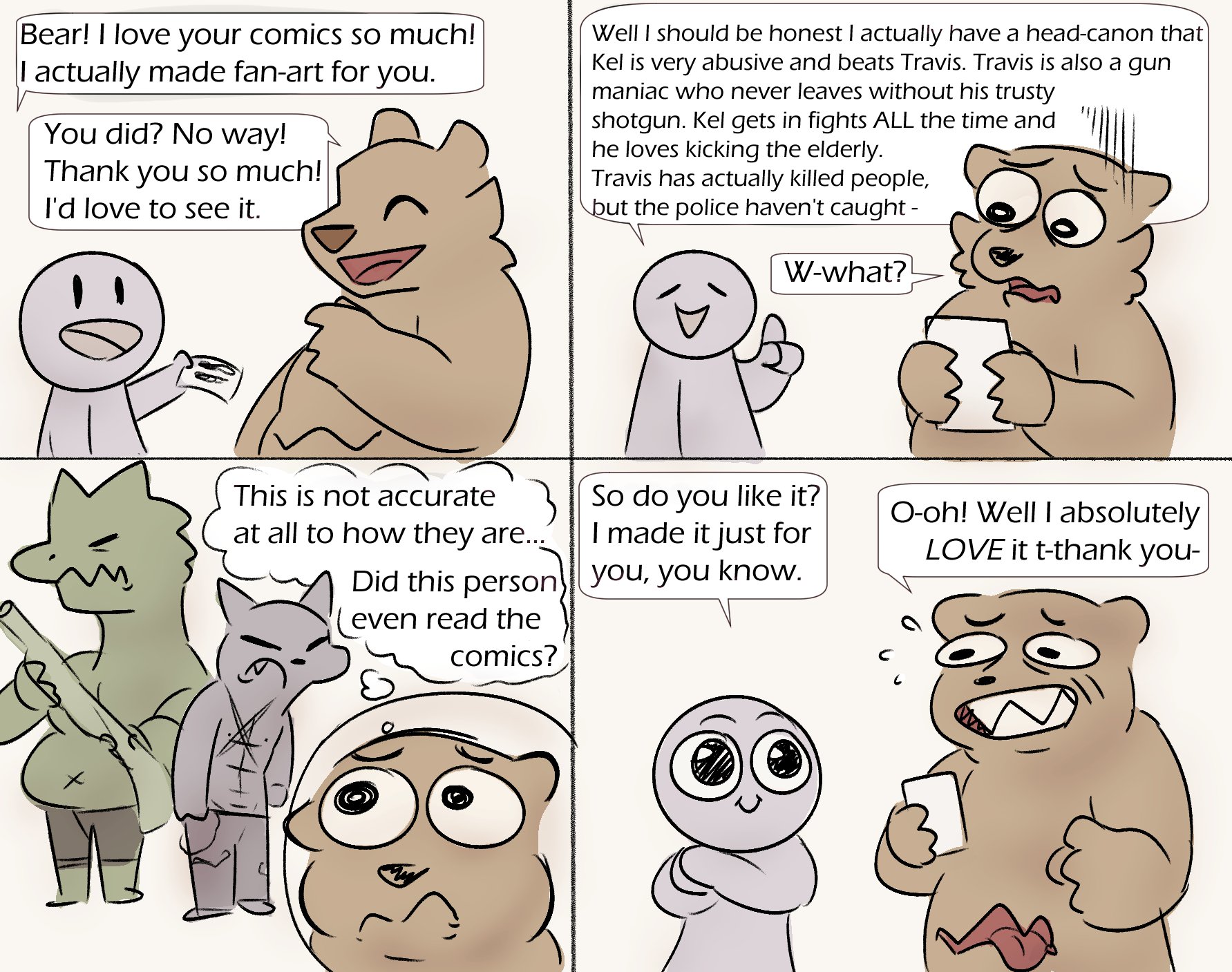BEAR* Comic Studio - make comics & memes with BEAR* characters