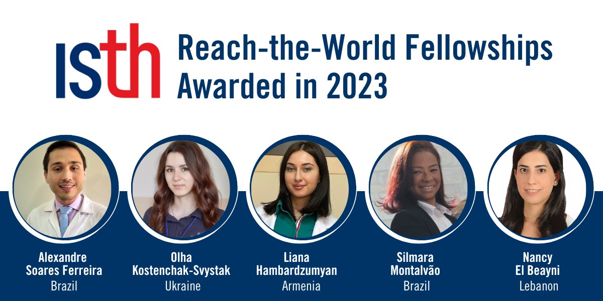 ISTH Reach-the-World Fellowships offer emerging clinicians and researchers a global study opportunity. Read about the latest recipients here and plan to submit your application later this year: isth.org/news/650137/IS…