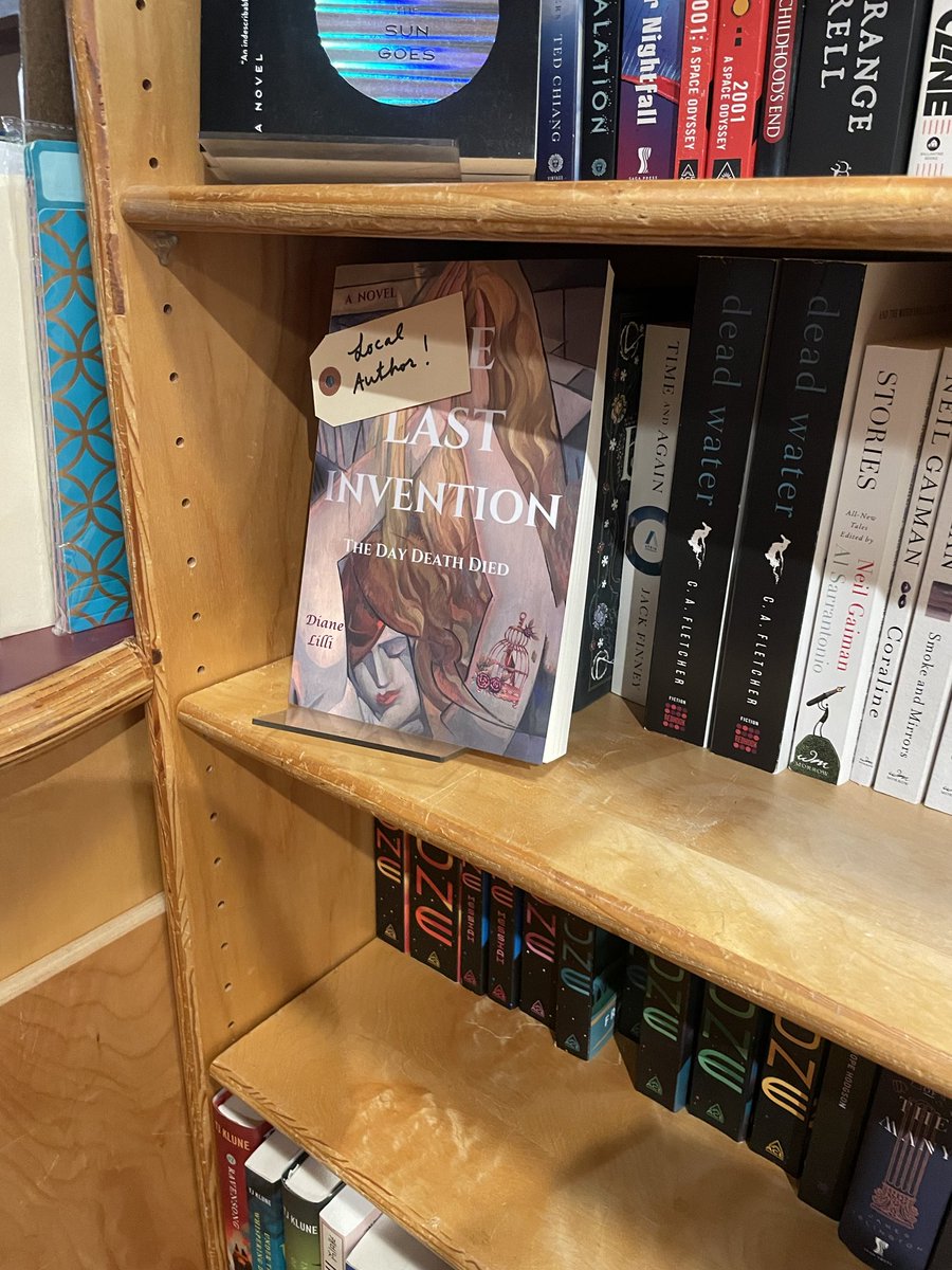 DLilli's tweet image. Thank you ⁦@watchungbooks⁩ for supporting me - a local author!  If you live in or near Montclair, hoping you pip in and get a copy!!
❤️❤️❤️