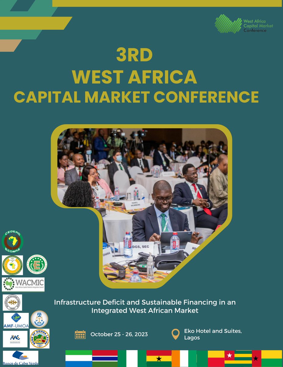 WACMaC2's tweet photo. Join the conversation as we count down to the 3rd West Africa Capital Market. #wacmac23 #Nigerianedition #capitalmarkets https://t.co/M59HuW9izH