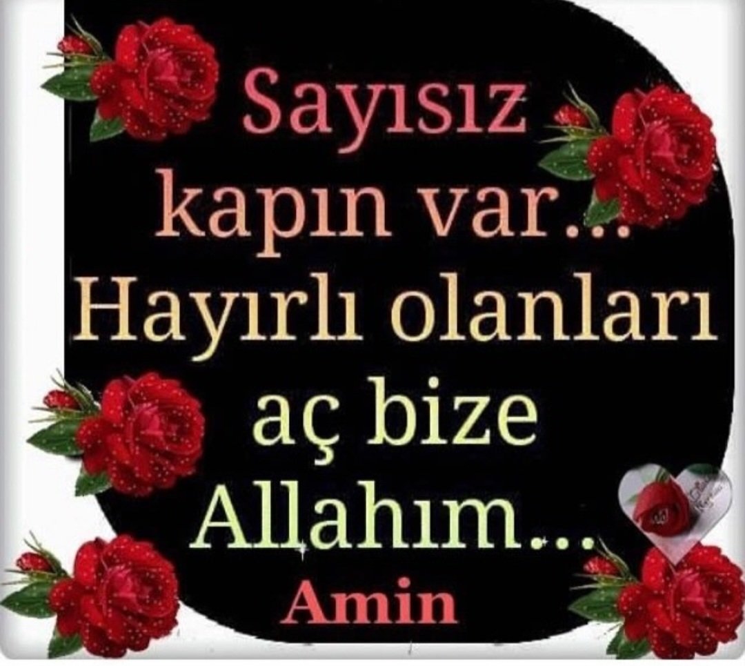 Sayısız kapın var. 
Hayırlısını aç Allah’ım!
#Hayırlıakşamlar diliyorum 
Dua ile 🤲🏻
