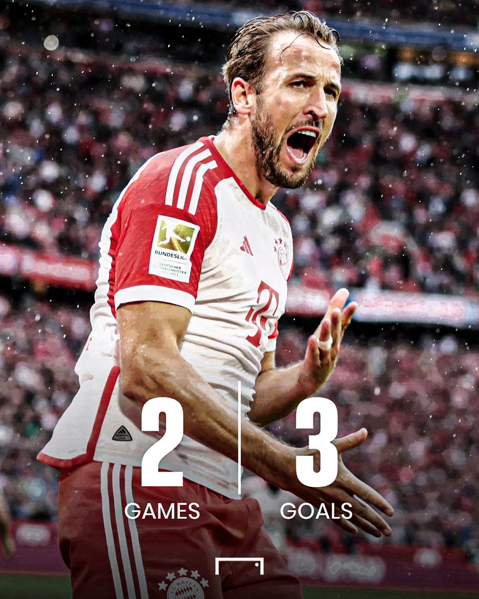 goal's tweet photo. Harry Kane with the instant impact at Bayern Munich 💥 https://t.co/A0AGNkrsPn