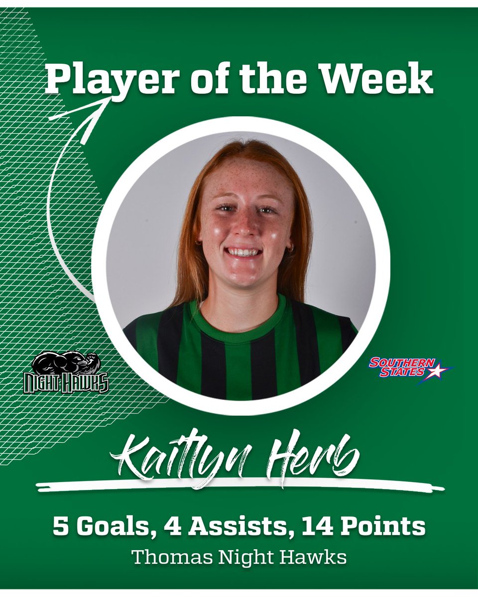 Southern States (@ssacsports) on Twitter photo Congrats to the SSAC Women's Soccer Players of the Week for the week of Aug. 21-27. Details | bit.ly/3PpSgaJ
Offensive: Kaitlyn Herb (<a href="/TU_Night_Hawks/">TU Athletics</a>)
Defensive: Layken Stockstill (<a href="/GoFirehawks/">FireHawks Sports</a>) Congrats to the SSAC Women's Soccer Players of the Week for the week of Aug. 21-27. Details | bit.ly/3PpSgaJ
Offensive: Kaitlyn Herb (<a href="/TU_Night_Hawks/">TU Athletics</a>)
Defensive: Layken Stockstill (<a href="/GoFirehawks/">FireHawks Sports</a>)
