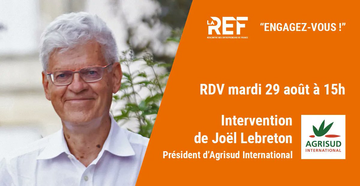 Agrisud_ONG's tweet photo. #LaREF23 | Engagez-vous !
RDV mardi 15h pour la session "Les acteurs de l'engagement : au cœur des ressources" Et de 14h à 18h au Village des partenaires : Rencontrons-nous ! 👉 https://t.co/XiwDeom4cp

#ONG #entreprise #RSE #ODD #AgricultureDurable #Territoire
#ParisLonchamp https://t.co/ROEyrmJMIO