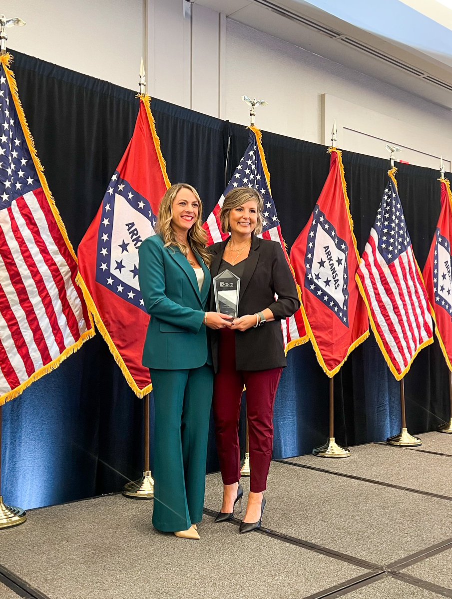 CDICentral's tweet photo. Congratulations to @ArkansasEDC Steve Jones, PCED, City of Magnolia’s Ellie Baker, PCED, and Paris Chamber’s Tonya Fletcher, PCED for receiving awards at the @_AEDCE conference! We are incredibly proud of these CDI alumni for their outstanding accomplishments. #AEDCEinLIT23 https://t.co/U1urXKia5i