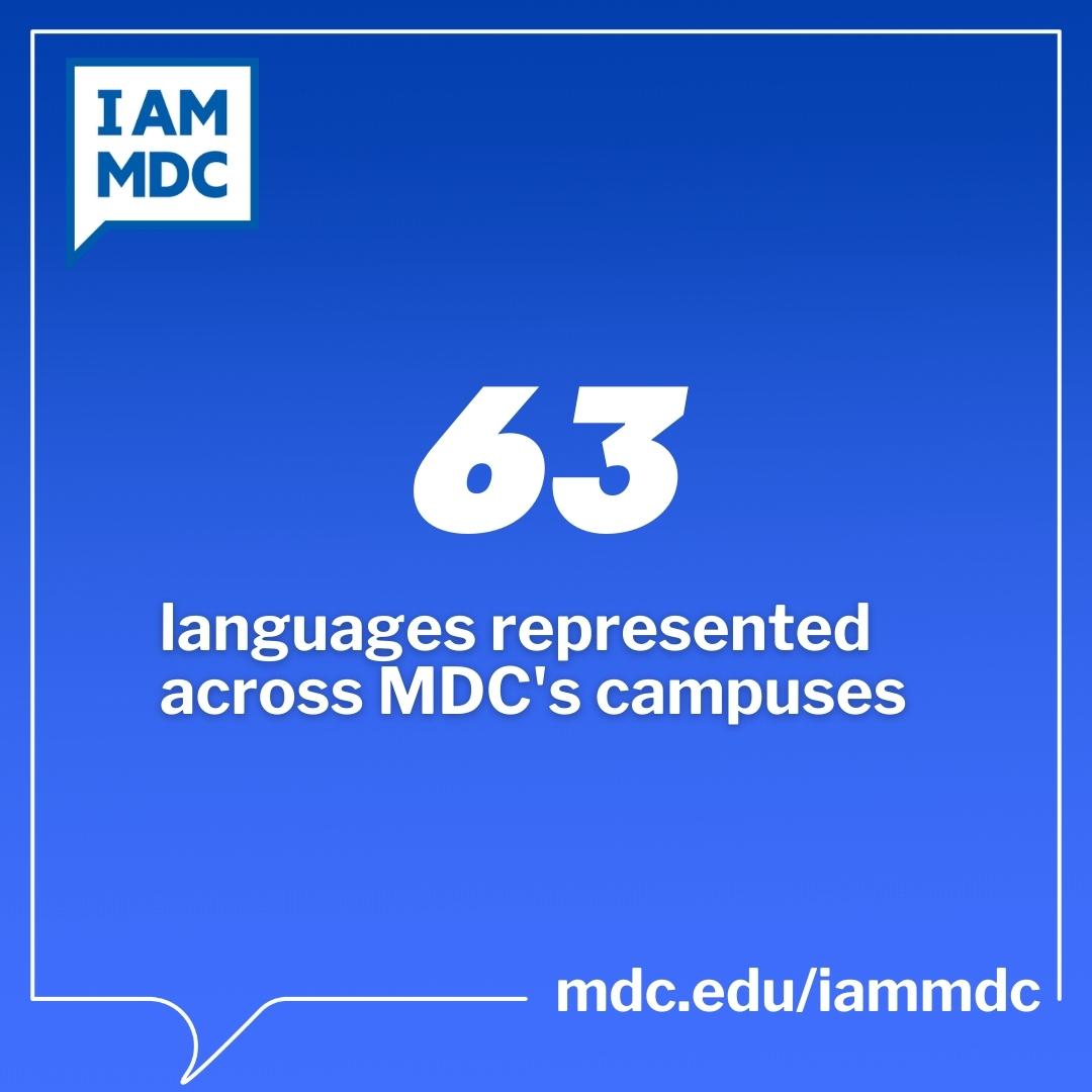 🏆 With 93% graduating without debt, +50% as the first in their family to attend college, and 63 languages, MDC 💙  embodies opportunity and diversity. #CreateExcellence #WhyIGive Donate today 👉 mdc.edu/iammdc #IAMMDC2023 #IAMMDC