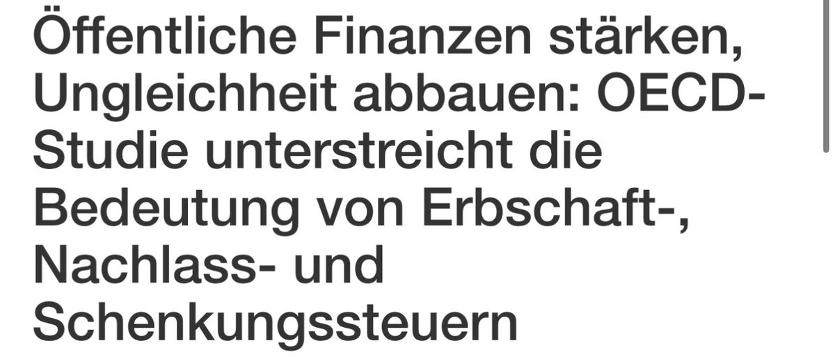 ‼️Infotweet‼️
In 24 von 38 OECD-Ländern gibt es #Erbschaftssteuern.

Was <a href="/AndiBabler/">Andi Babler</a> und die #spoe fordern, ist eine Rückkehr zum internationalen Standard.

#ORFSG23