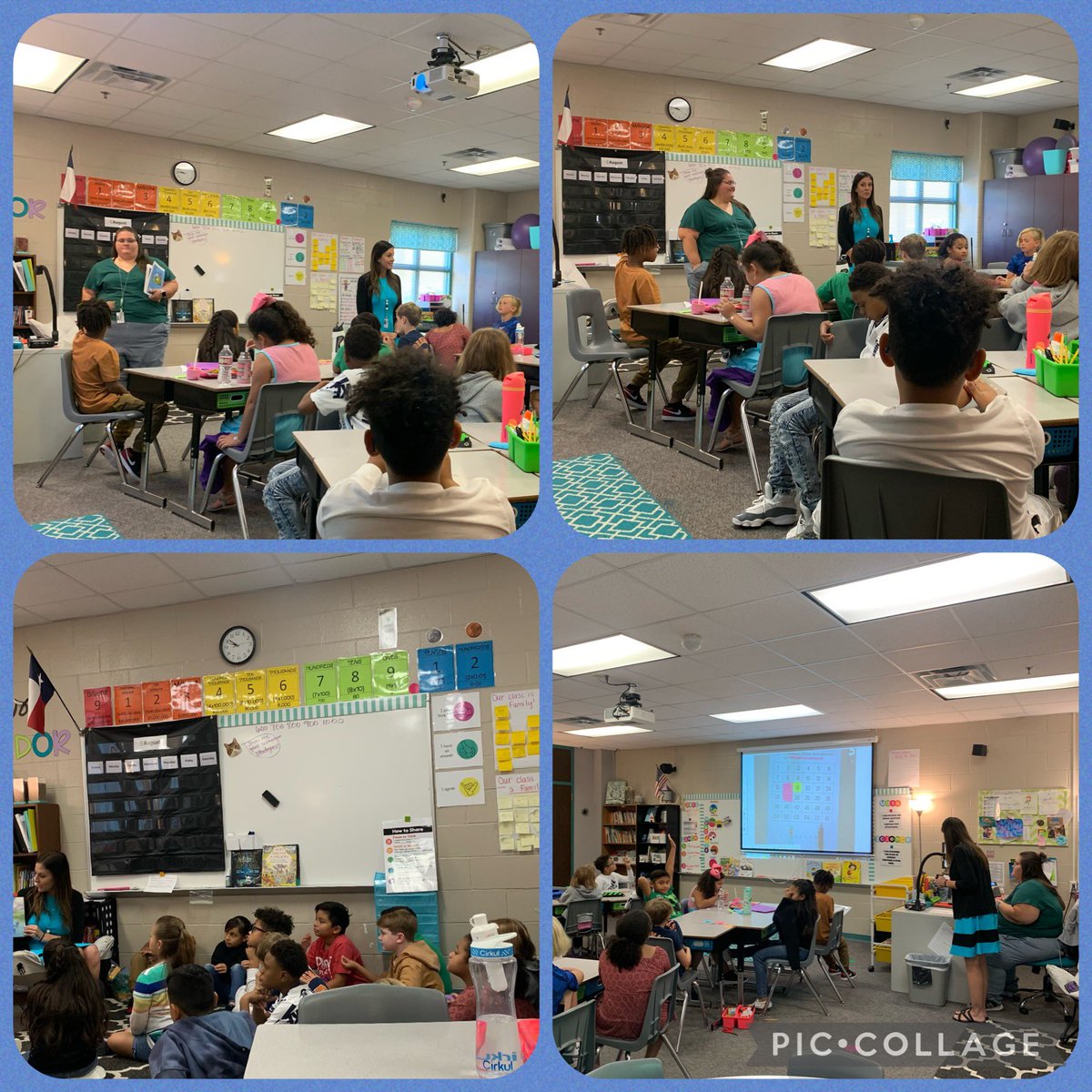 What a great way to introduce themselves to the kiddos! The dynamic duo and new ICs @mbe_roman &amp; <a href="/coachbrekken/">𝙼𝚜. 𝙲𝚊𝚜𝚜𝚒𝚍𝚢 𝙱𝚛𝚎𝚔𝚔𝚎𝚗, 𝕄.𝔼𝕕</a> at <a href="/HumbleISD_MBE/">Maplebrook Elem</a> modeling an integrated reading and math lesson. Love to see partners at work 💜