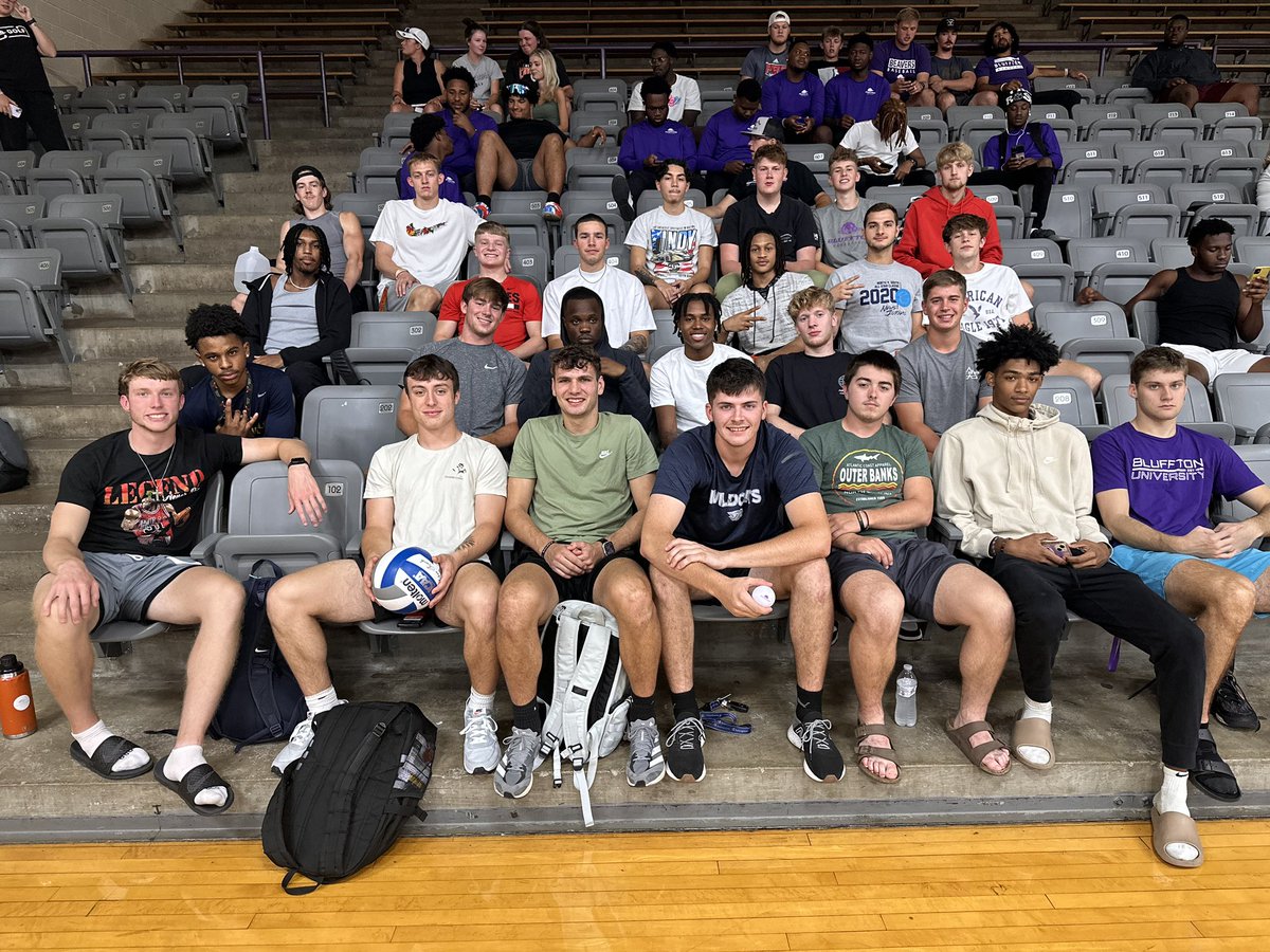 Seth Clark (@sclark21_) on Twitter photo <a href="/BlufftonUMbk/">Bluffton Men’s Basketball</a> x <a href="/BeaverVB/">BlufftonUVball</a>
Appreciate my guys showing out to support other <a href="/Bluffton_Sports/">Bluffton Athletics</a> programs. #OneTeam 🟣⚪️🦫 <a href="/BlufftonUMbk/">Bluffton Men’s Basketball</a> x <a href="/BeaverVB/">BlufftonUVball</a>
Appreciate my guys showing out to support other <a href="/Bluffton_Sports/">Bluffton Athletics</a> programs. #OneTeam 🟣⚪️🦫