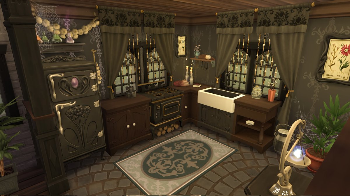 J'ai fais une maison de sorcière cette fois hehe 🖤 ID ORIGIN : Lady_Chocolate97 
#cottageliving #nocc
#Sims4CottageLiving #sims4 #TheSims4CottageLiving #ShowUsYourBuilds #SimsCreatorsCommunity @LuniverSims @SimsCreatorsCom