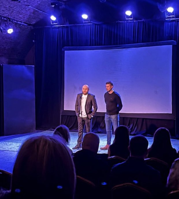 drujones7's tweet photo. Incredible night at the cast and crew screening of #Endship tonight. So grateful for everyone that were able to come to support and thank you to the wonderful @53two for brilliantly hosting. A fantastic venue 💙.
@endshipfilm @RHollywood86 https://t.co/1Y936LDJTo