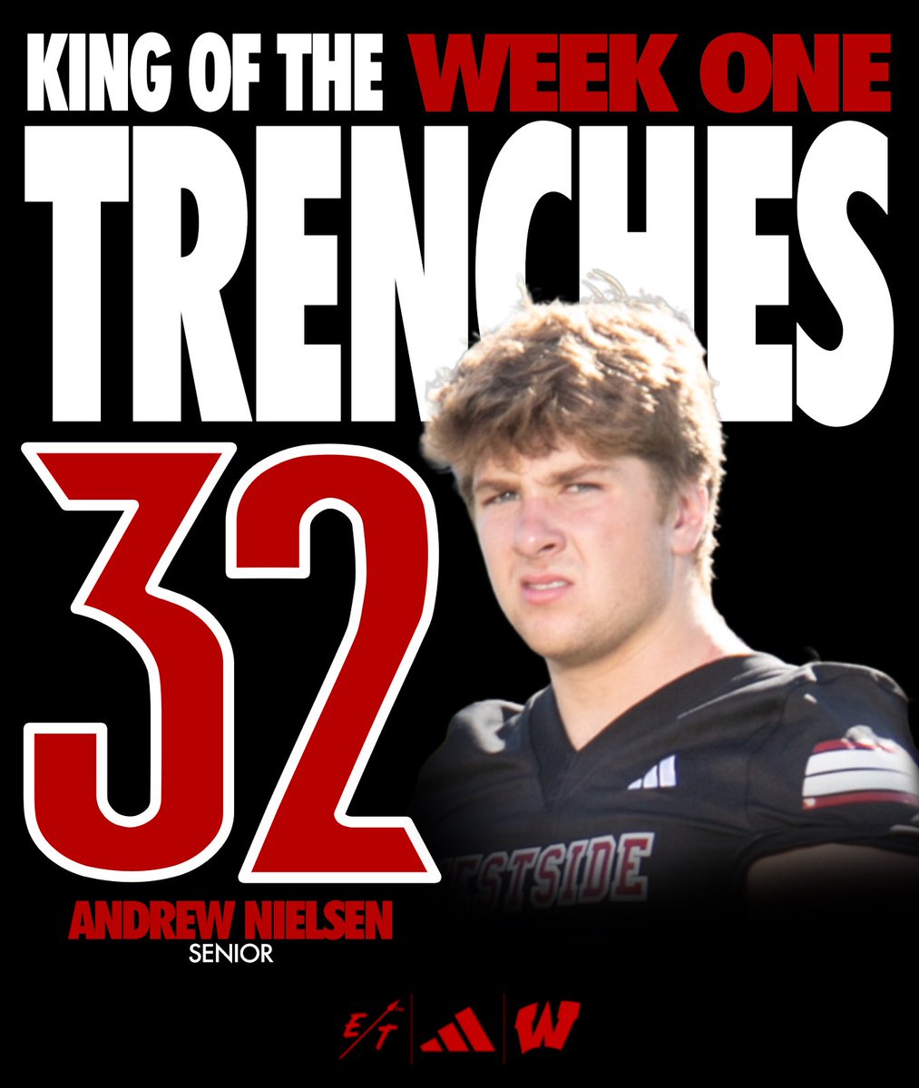 Week 1 Award Winner
👑 King Of The Trenches - Andrew Nielsen

#A414A
#ET