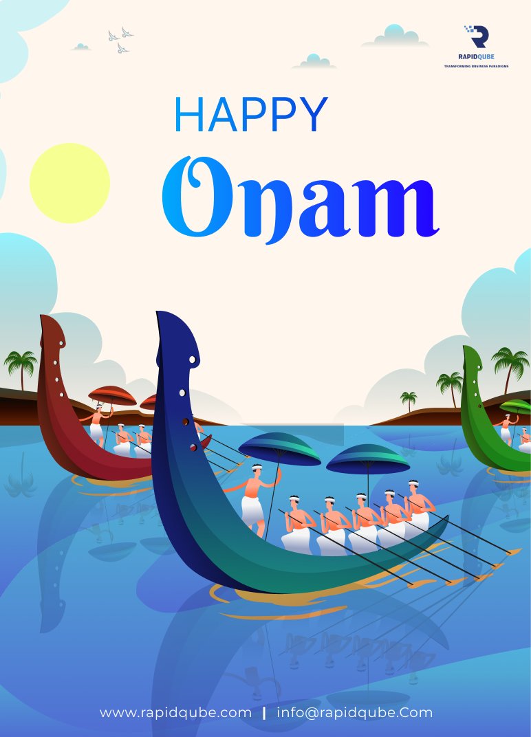 On this auspicious day, may you have a prosperous, happy, colourful, brilliant, and healthy Onam. Onam greetings to you and your family!

#onam #onamcelebration #rapidqube #kerala #festival #traditionalfestival #HappyOnam #india #keralaspecial