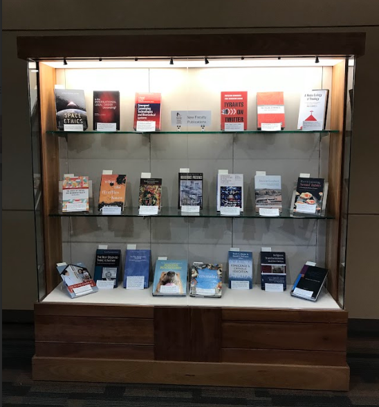 SCU_Library's tweet photo. If you missed the New Faculty Publications Reception back in March. You can view their scholastic achievements on the 3rd floor (across the elevators).  Congratulations to our talented faculty! https://t.co/Q8JXPoel4k
