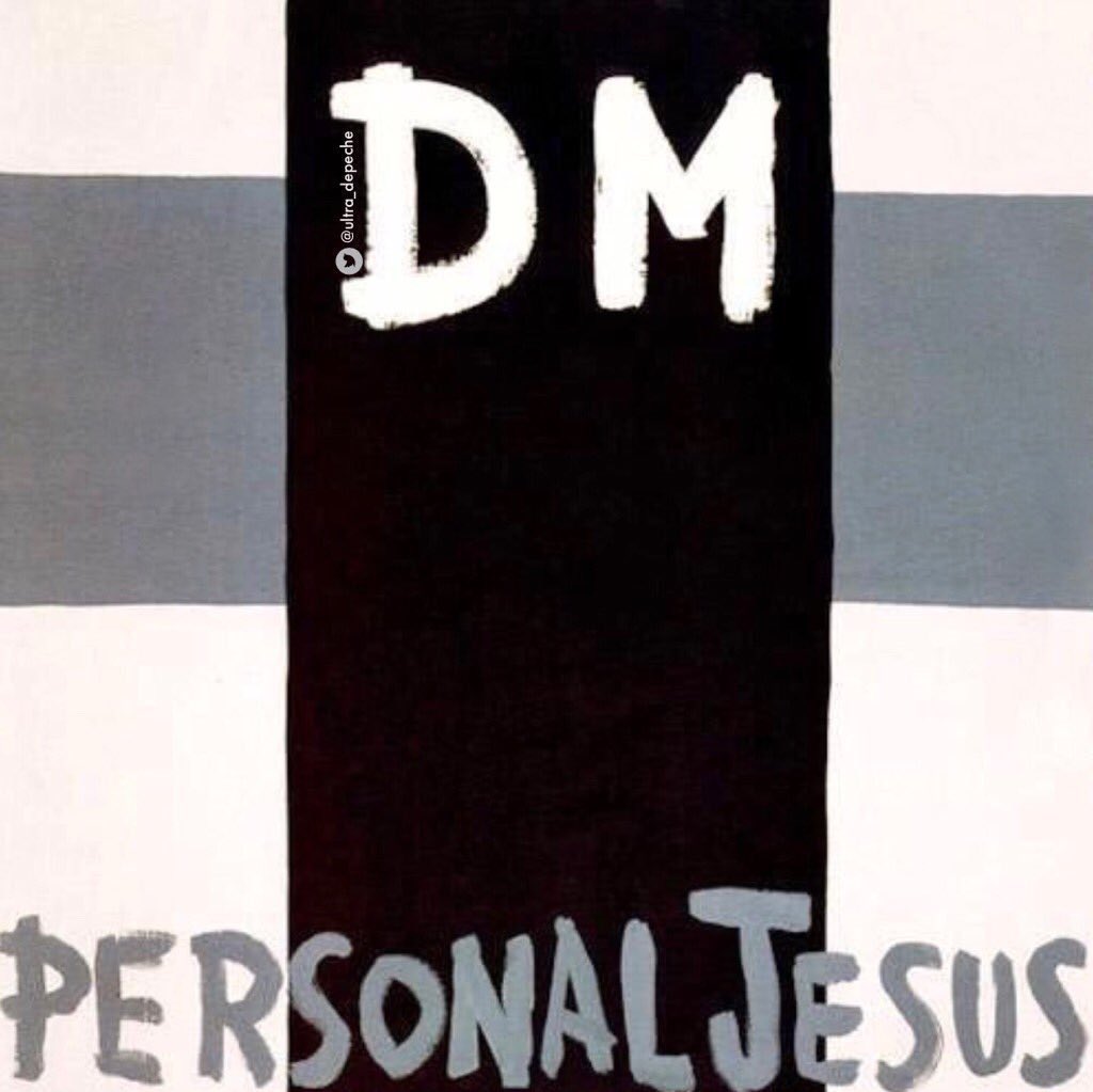Ultra_Depeche's tweet photo. 34 years ago today, Depeche Mode released "Personal Jesus" (UK 1989) #Violator #DepecheMode https://t.co/VfEARgnJlo