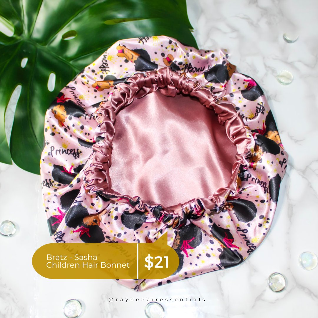RayneEssentials's tweet image. ✨ Keeping those precious locks safe and sound all night with these adorable satin hair bonnets for kids. Because bedtime should be both cozy and cute! 😴💖 #SatinDreams #KidComfort #AdorableBedtime