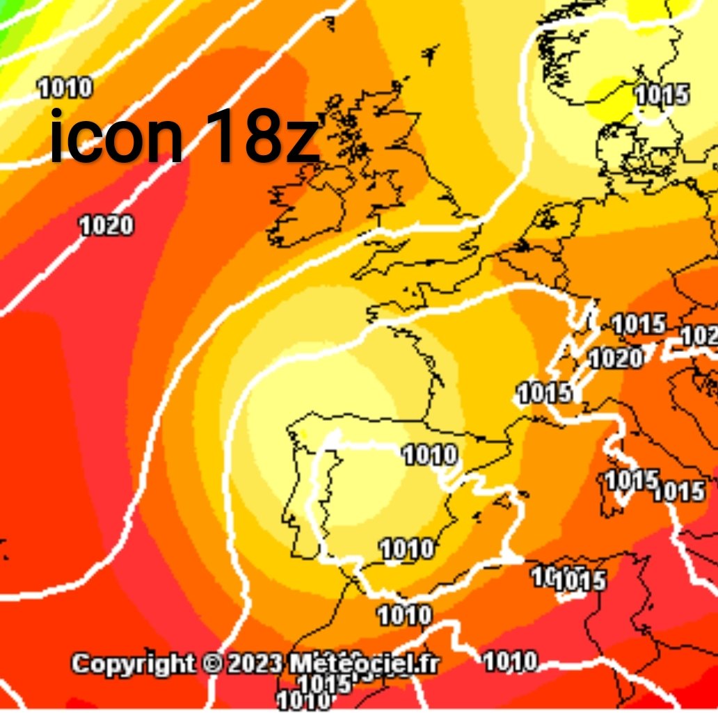 meteo_sureste's tweet photo. Buenas noches o madrugadas, análisis rápido a salidas deterministas a 120-126 horas, casi los 4 modelos coinciden en el concepto, desgajamiento de la circulación general de una masa fría y según ecmwf e icon tendencia a aislamiento en Dana, según gfs y ukmo tendencia a vaguada.⬇️ https://t.co/gJSwA8lgyS
