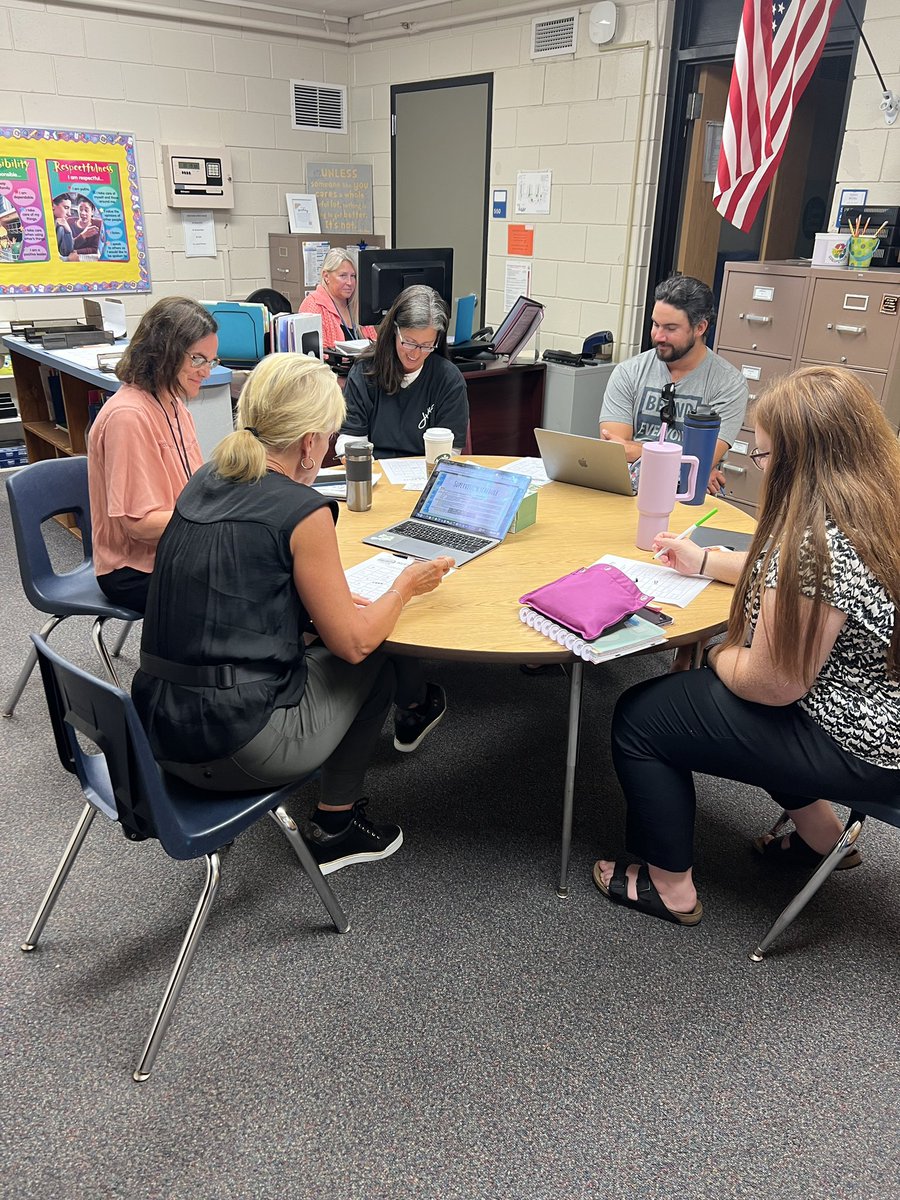 It was so much fun our first day back working together as a staff to plan for “inspiring greatness” this year!