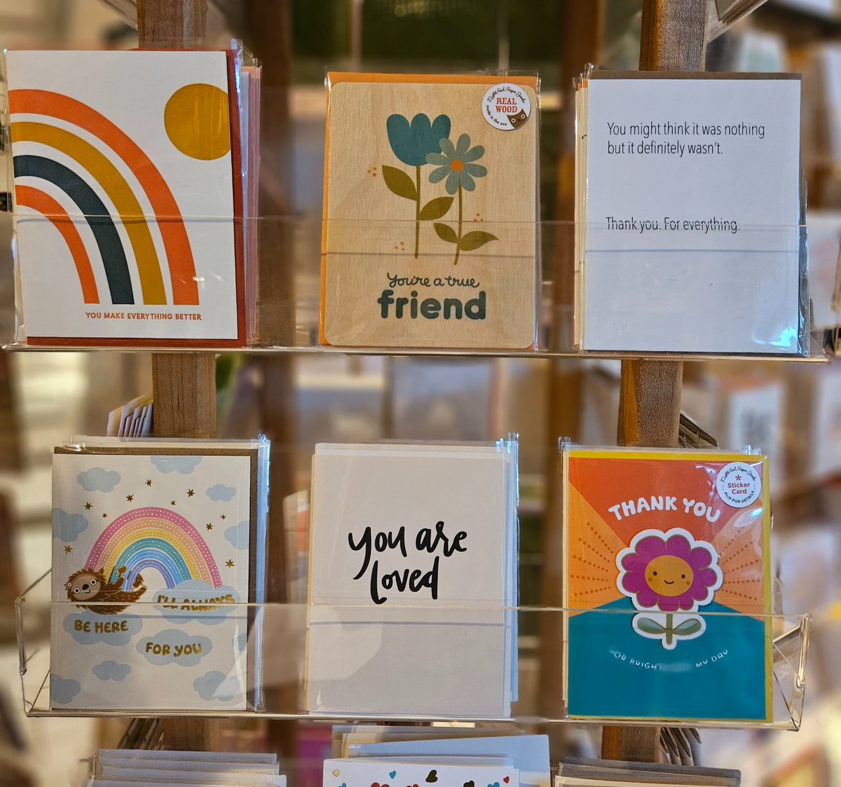 CompassSFO's tweet photo. #Indiebookstores always have the best greeting cards, and #CompassBooks is no exception! We're happy to be your pit stop for fun, creative, and thoughtful cards at #SFO. #NationalThoughtfulDay #MustHaveMonday https://t.co/9wCVVrUJ6V