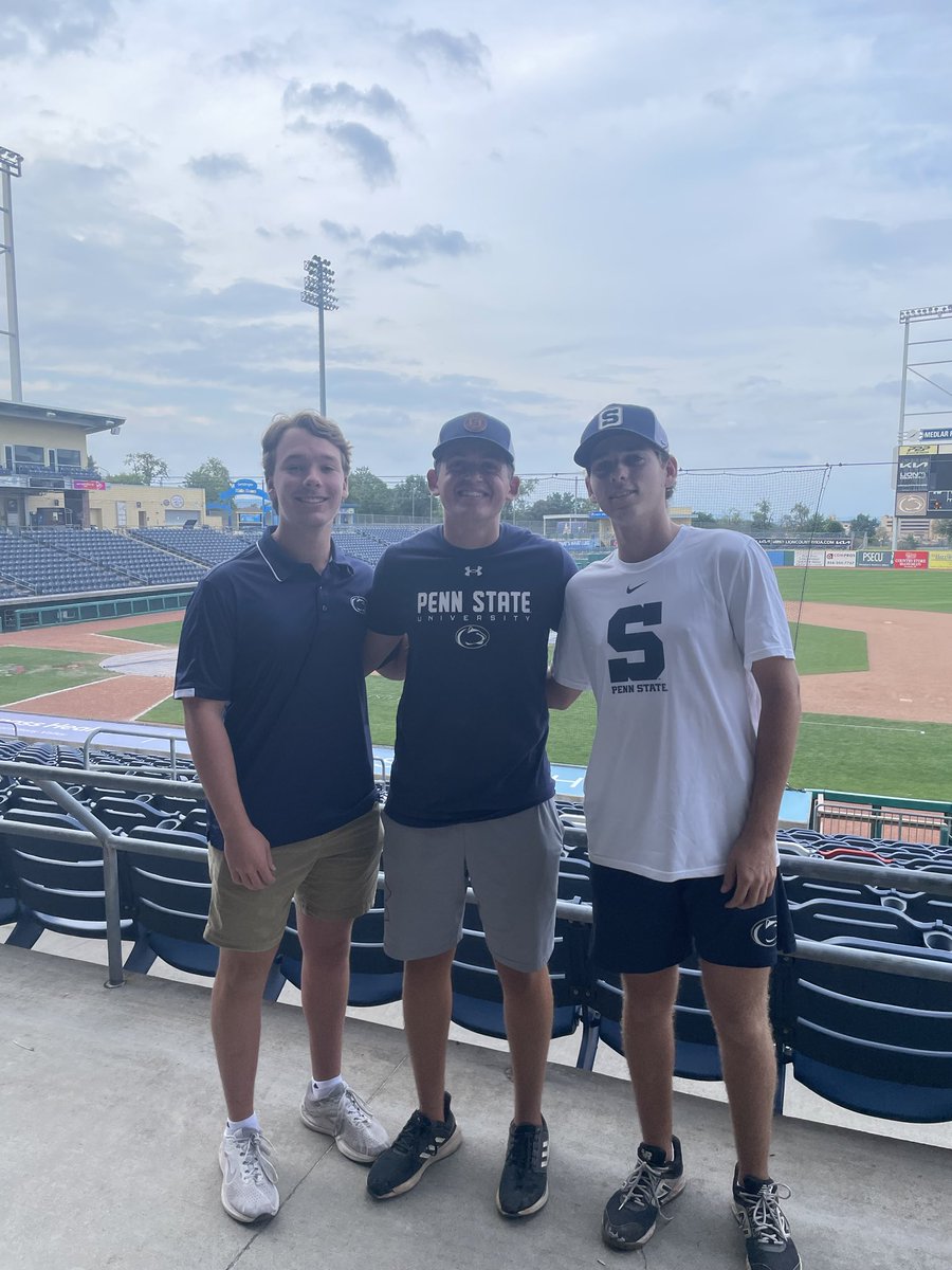 Spring-Ford Baseball (@sframsbaseball) on Twitter photo There is always a way to stay involved in baseball when you love the game!
Congrats to alumni, Andrew Eross and Michael deHaan for being named on-field managers and Ryan Garvey for being a part of the Advanced Scoutung team for <a href="/PennStateBASE/">Penn State Baseball</a> this season. There is always a way to stay involved in baseball when you love the game!
Congrats to alumni, Andrew Eross and Michael deHaan for being named on-field managers and Ryan Garvey for being a part of the Advanced Scoutung team for <a href="/PennStateBASE/">Penn State Baseball</a> this season.