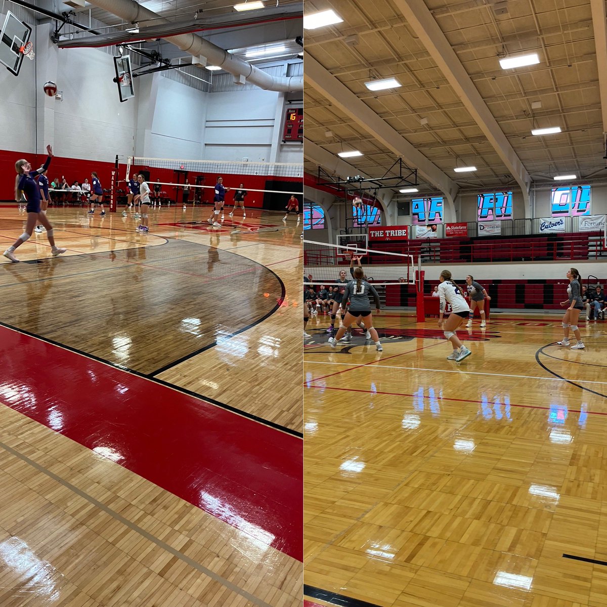 Freshman and JV get the night started off right with wins over Fox!  Varsity warming up now.  Let’s go Indians! <a href="/PHS_Athletics/">Pacific Indians</a>